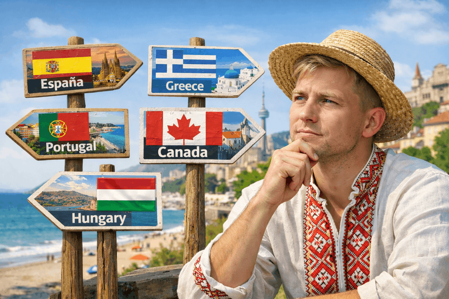 Белорус и флаги