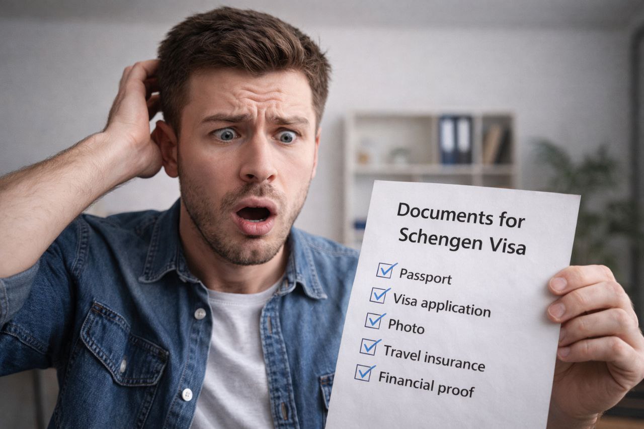 Мужчина удивлен